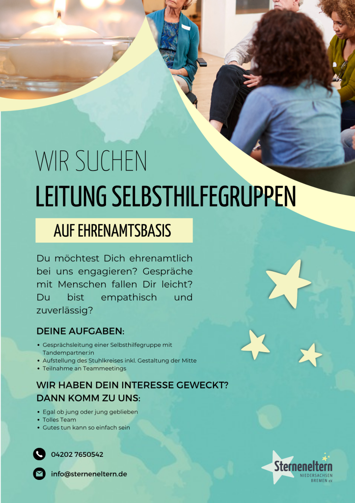 Leitung Selbsthilfegruppen aus Ehrenamtsbasis (m/w/d)